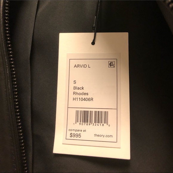 Men’s Theory, arvid lamb skin jacket, soft supple. - Picture 2 of 10